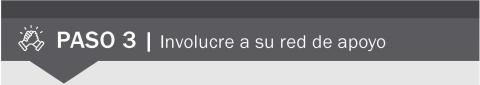 Paso 3 Tome el Control: Haga un plan