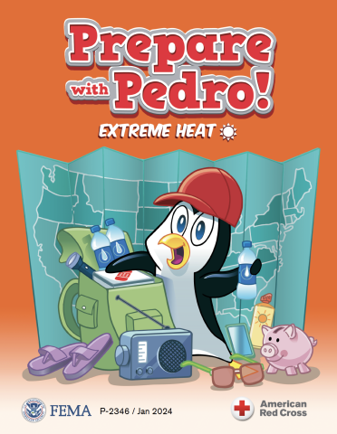 Prepare with Pedro Extreme Heat Storybook Cover
